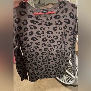 Torrid cheetah, long sleeve shirt.